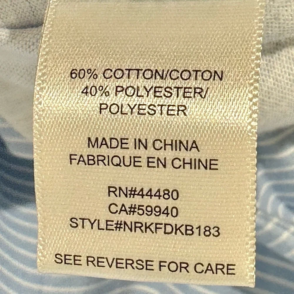 NWT Love Fire Crew Neck Girls Tiered Blue & White Striped Tank Dress Large